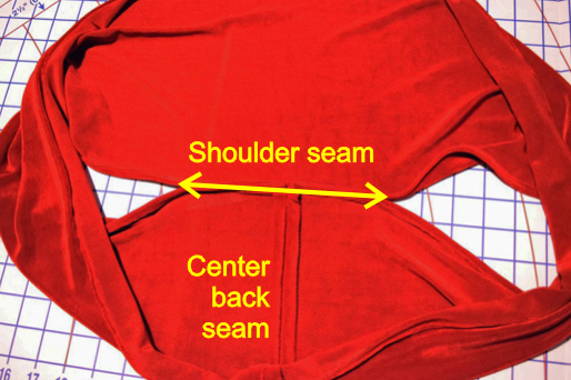 shoulder seam