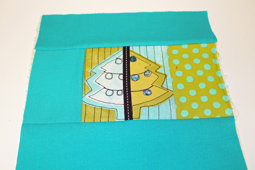 sew strips to top and bottom