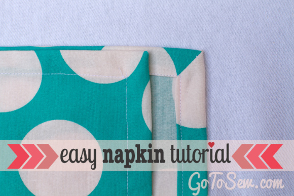 easy napkin tutorial