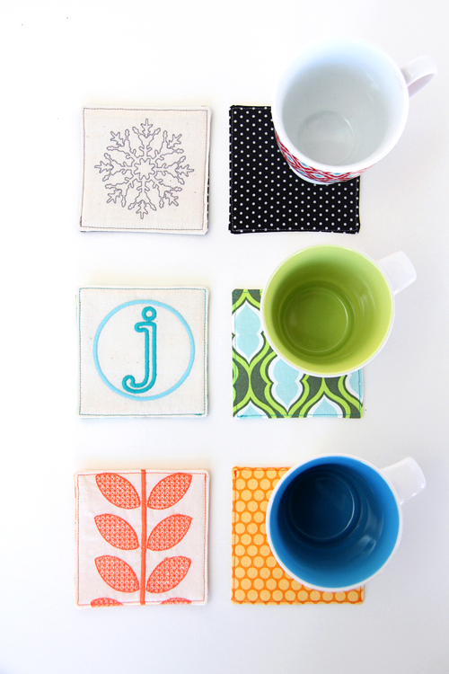 DIY Fabric Coasters