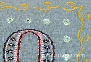 Eyelet Embroidery Tutorial