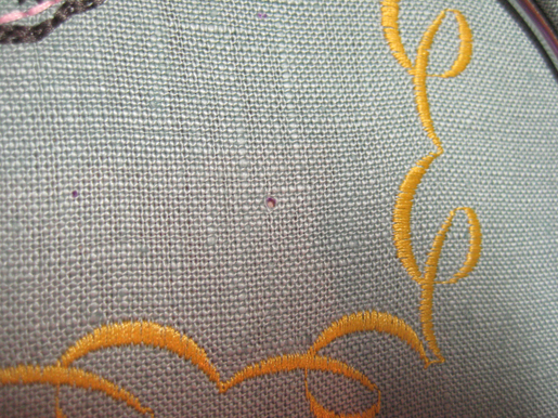 holes in fabric
