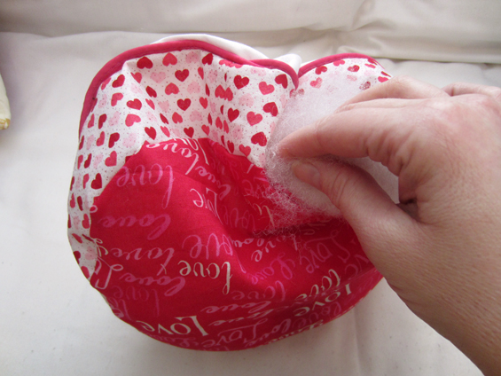 DIY Lacy Love Note Pillow