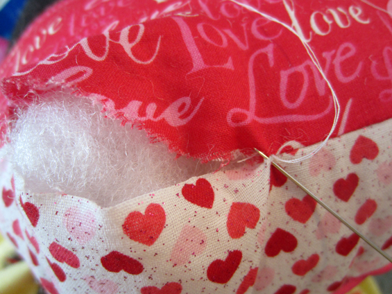 DIY Lacy Love Note Pillow