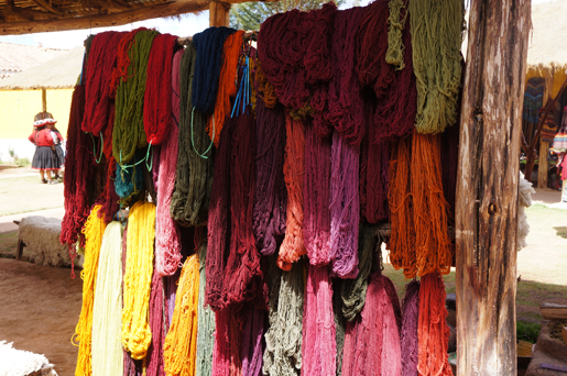 Dyed Alpaca Yarn