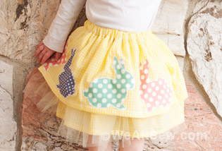 DIY Easter Skirt