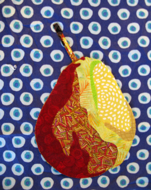 How to create a fabric collage art quilt from a photo