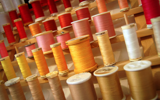 Keep your thread stash organized on a thread rack