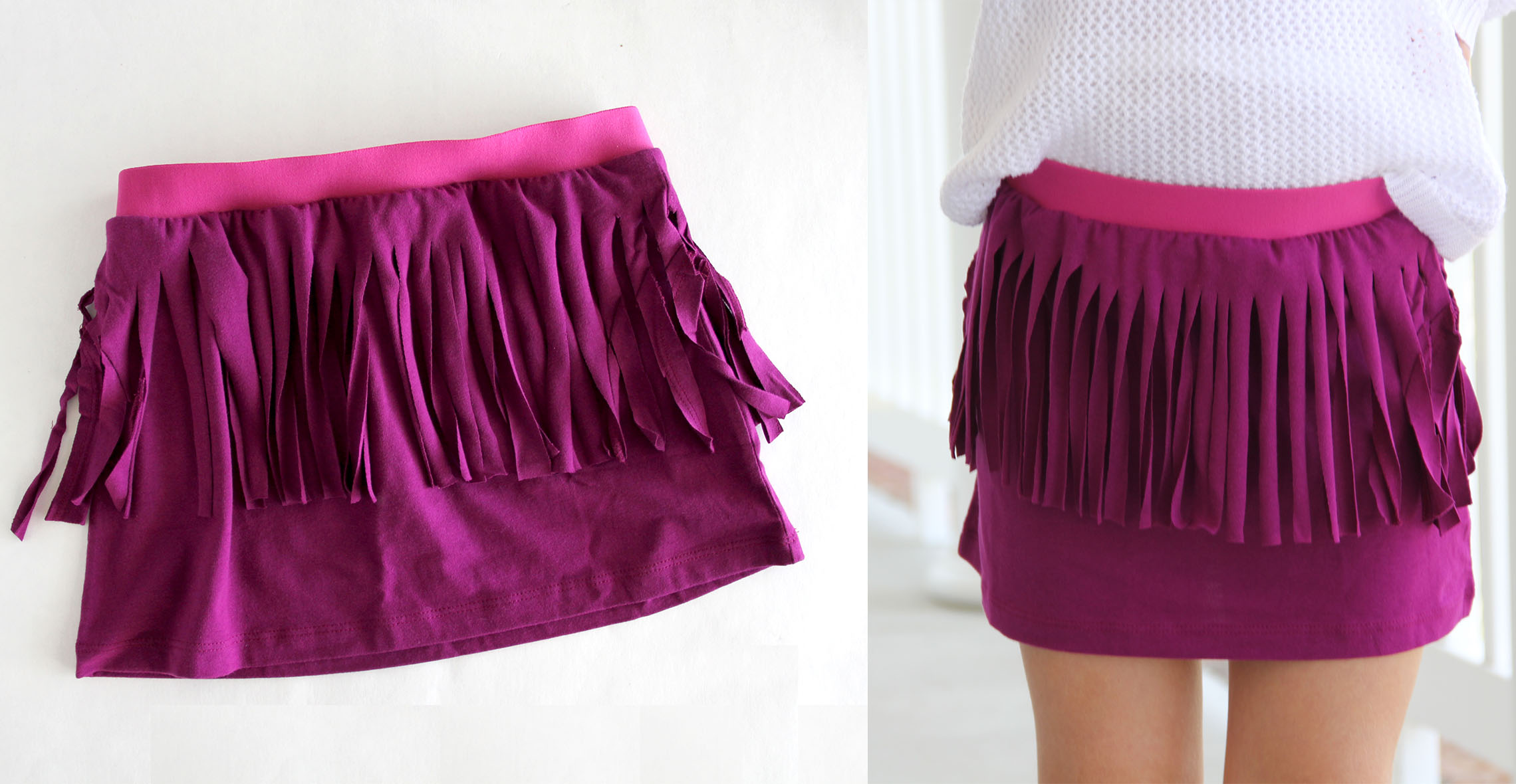 BERNINA Fringe Skirt Sewing Tutorial