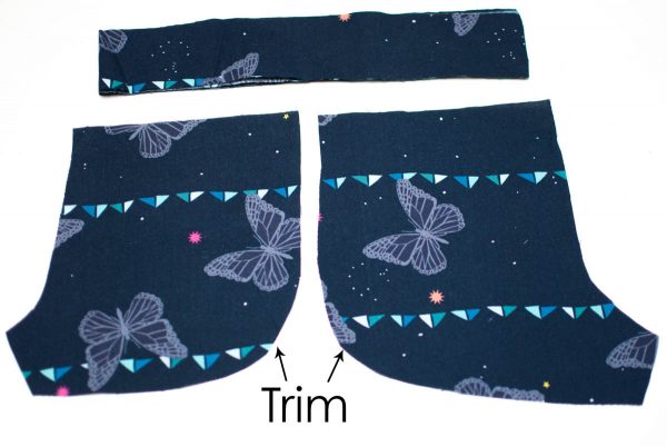 Curved Shorts Tutorial Trim