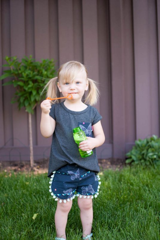 Curved Shorts Tutorial Finished Shorts