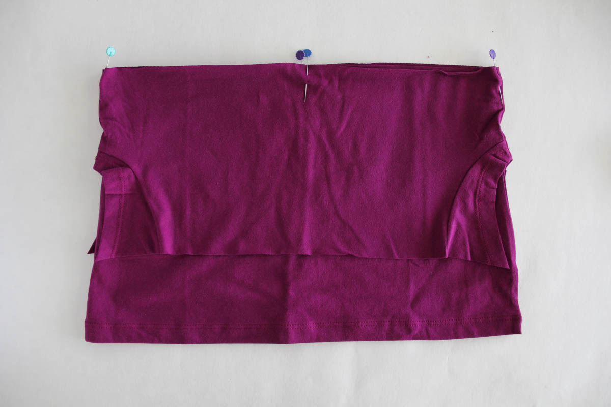 How to Sew a Trendy Fringe TShirt Skirt WeAllSew