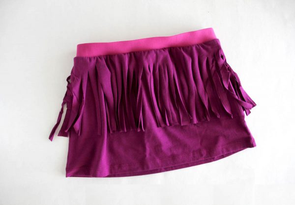 Fringe Skirt Sewing Tutorial-Finished