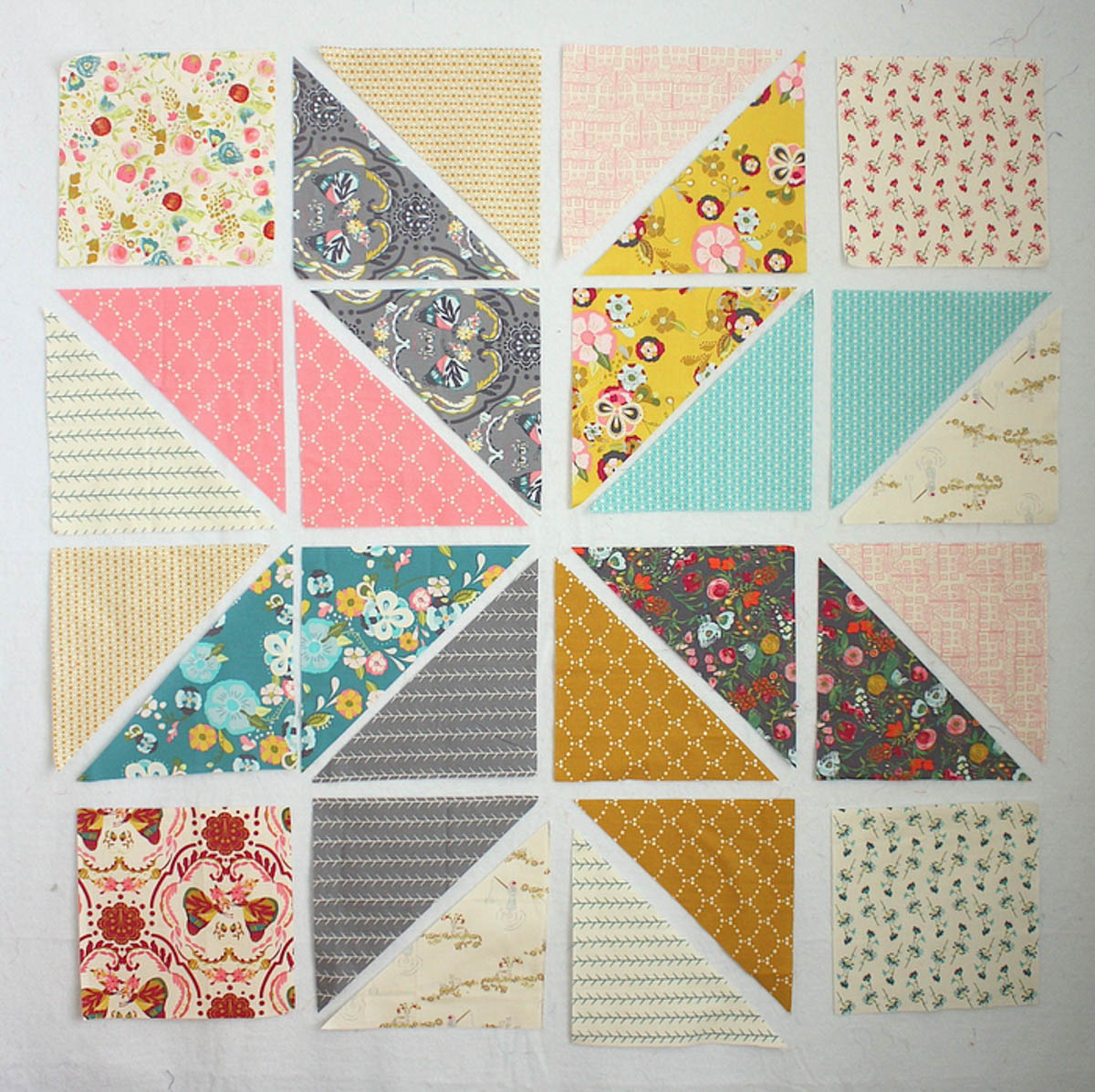 Lone Star Baby Quilt Quilt-Along Part I-Layout