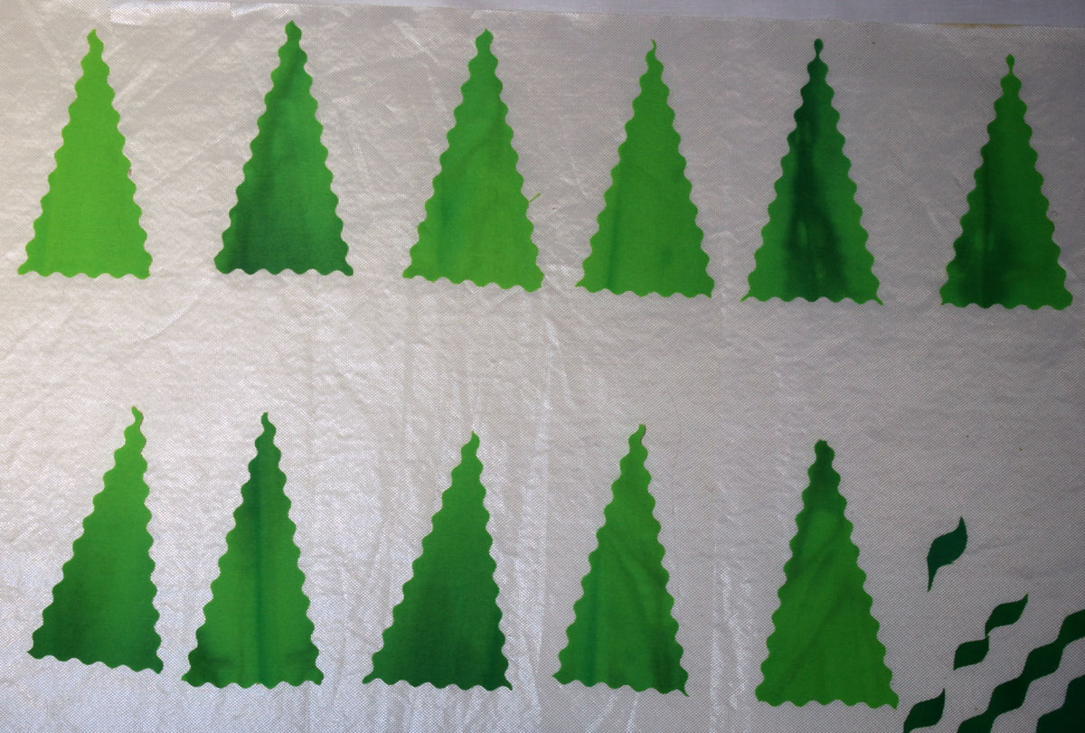Christmas in July Peace Holiday Wall Hanging Tutorial