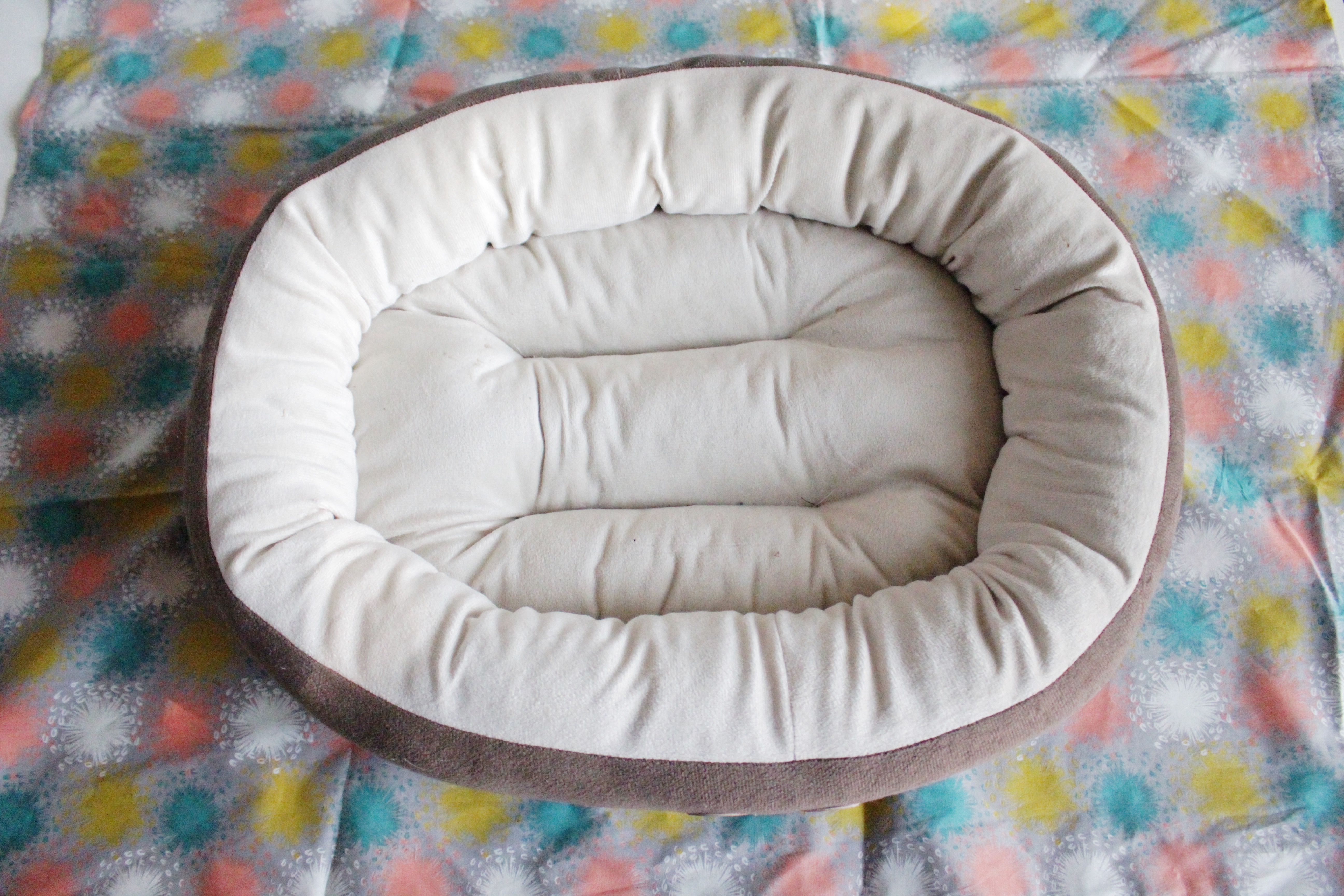 Diy bolster dog sales bed