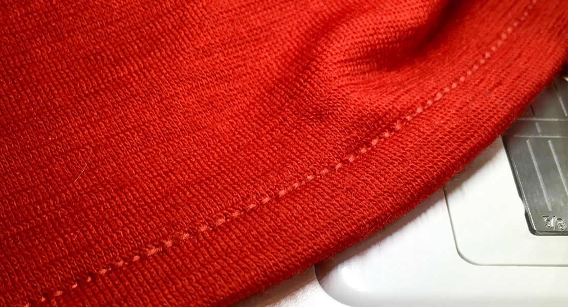 Sewing stable hems with stretchy knits Sewing Tip