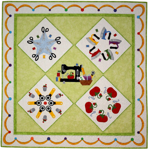 Quilt Stitchin' Addiction by Sandy Fitzpatrick