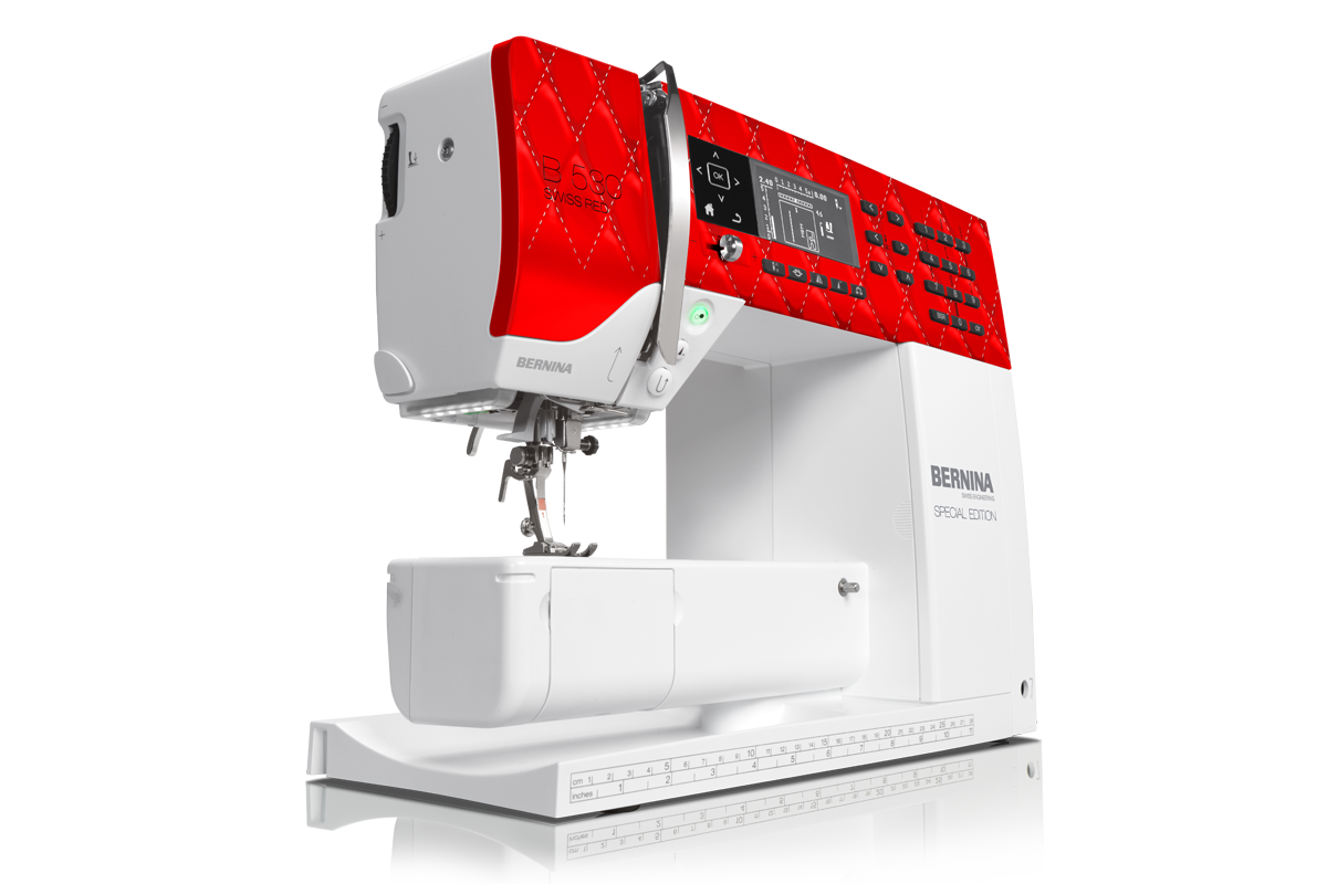Introducing the BERNINA 530 Special Edition Swiss Red WeAllSew