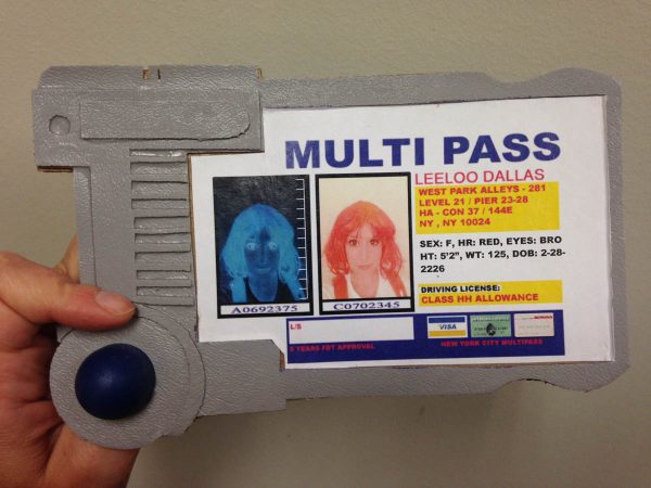DIY Leeloo Dallas’ Multipass Finished