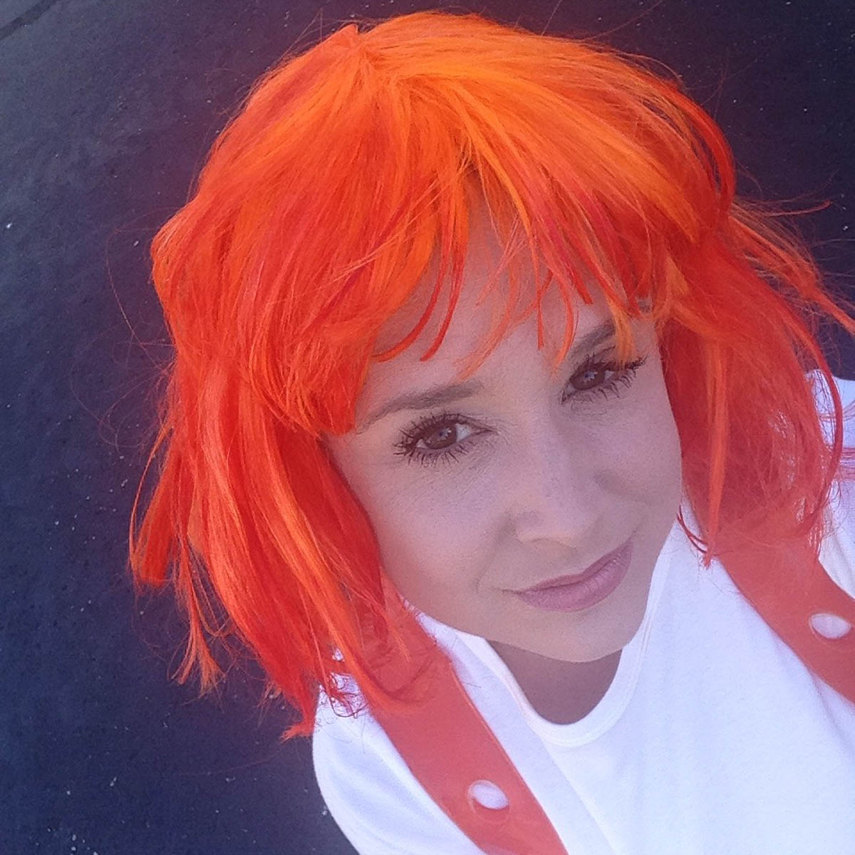 DIY Leeloo Dallas’ Multipass Costume - the wig