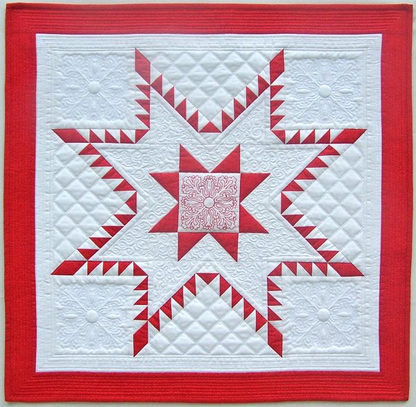 Aurora Feathered Star Quilt Tutorial