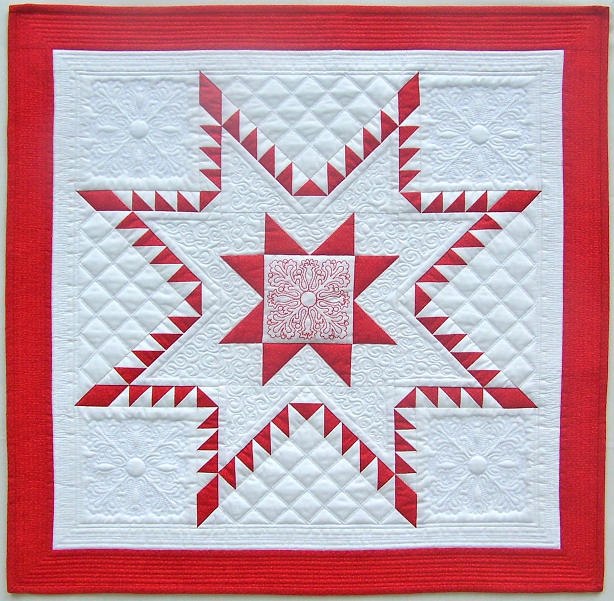 Aurora Feathered Star Quilt Block Tutorial WeAllSew