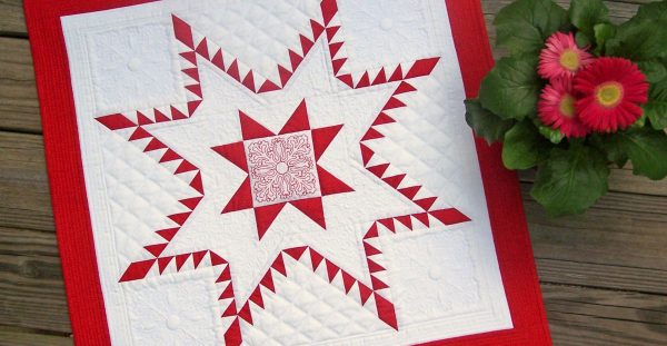 Aurora Feathered Star Quilt Tutorial