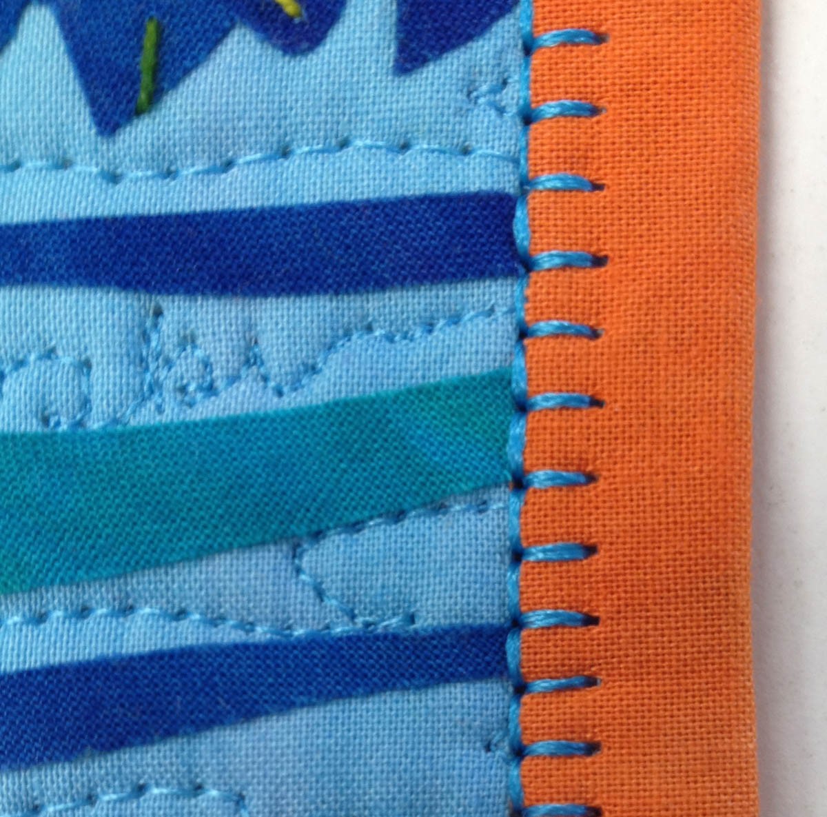 Blanket Stitch Tip for Binding - WeAllSew