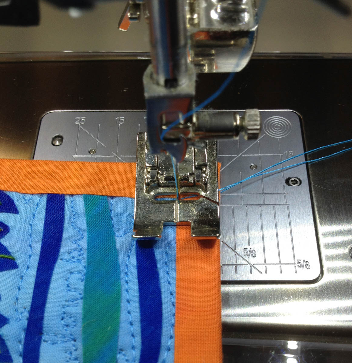 Binding Stitch Tip Start to stitch the Blanket stitch WeAllSew