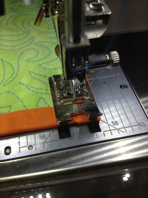 Binding Stitch - Stitching Corners