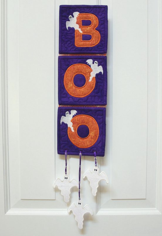 How to make a Halloween wall hanging 