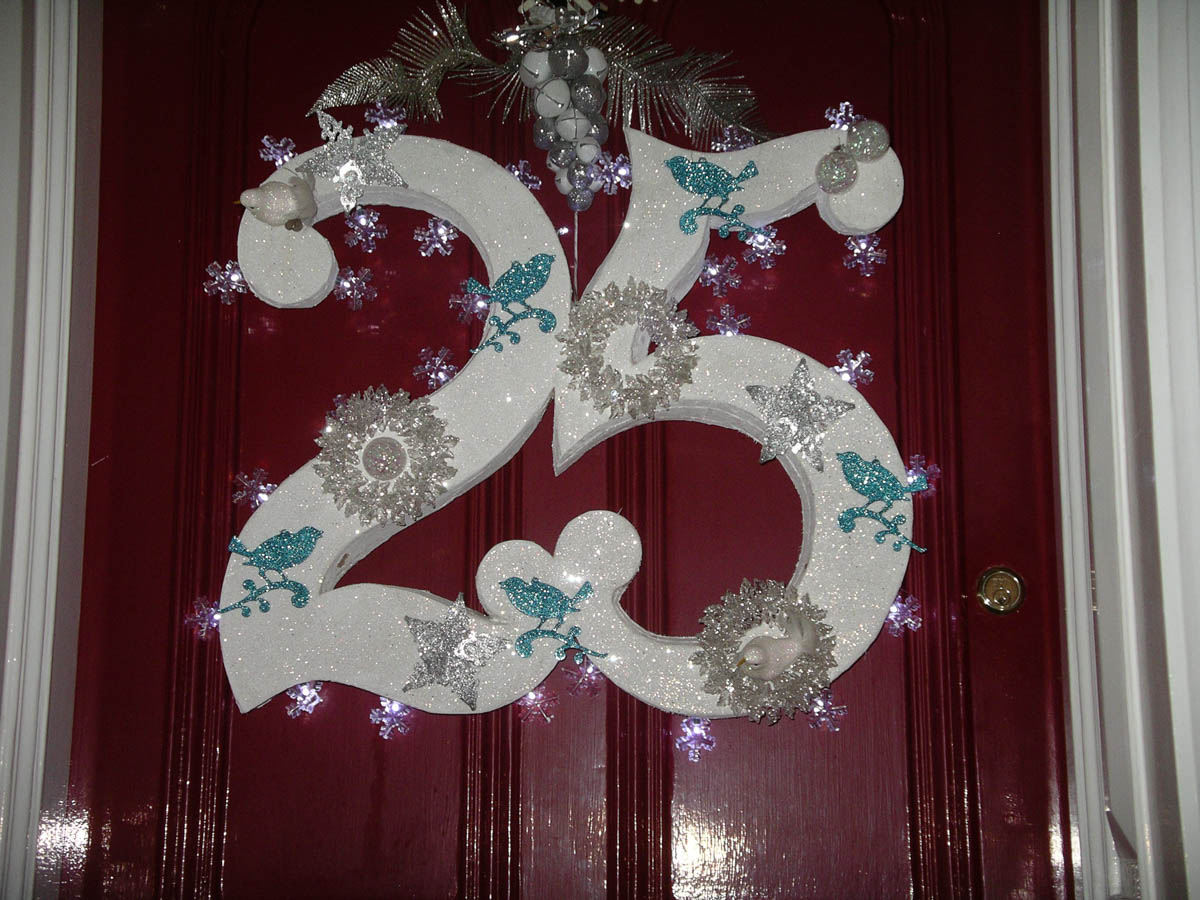 Holiday Preparation - Door Wreath