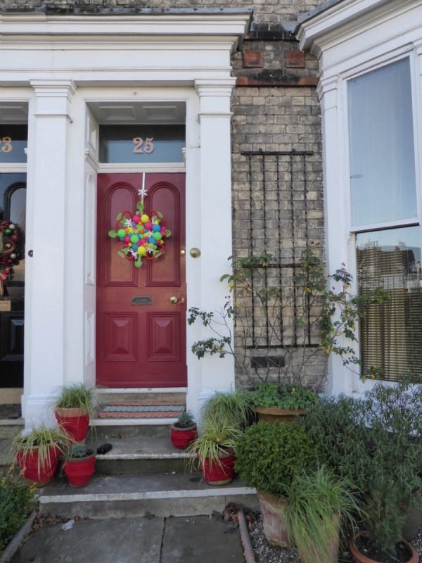 Holiday Preparation - Door Decoration