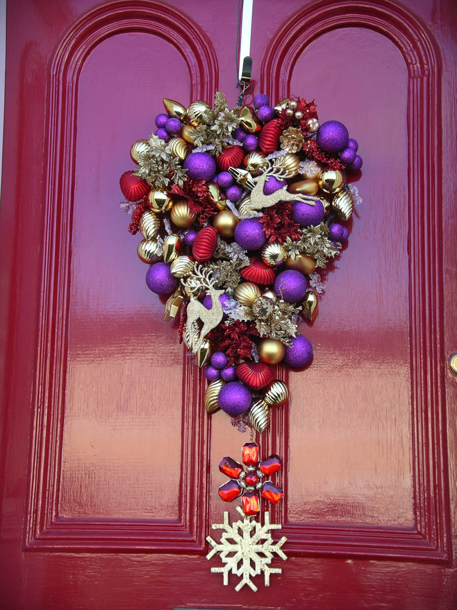 Holiday Preparation Wreath for the door
