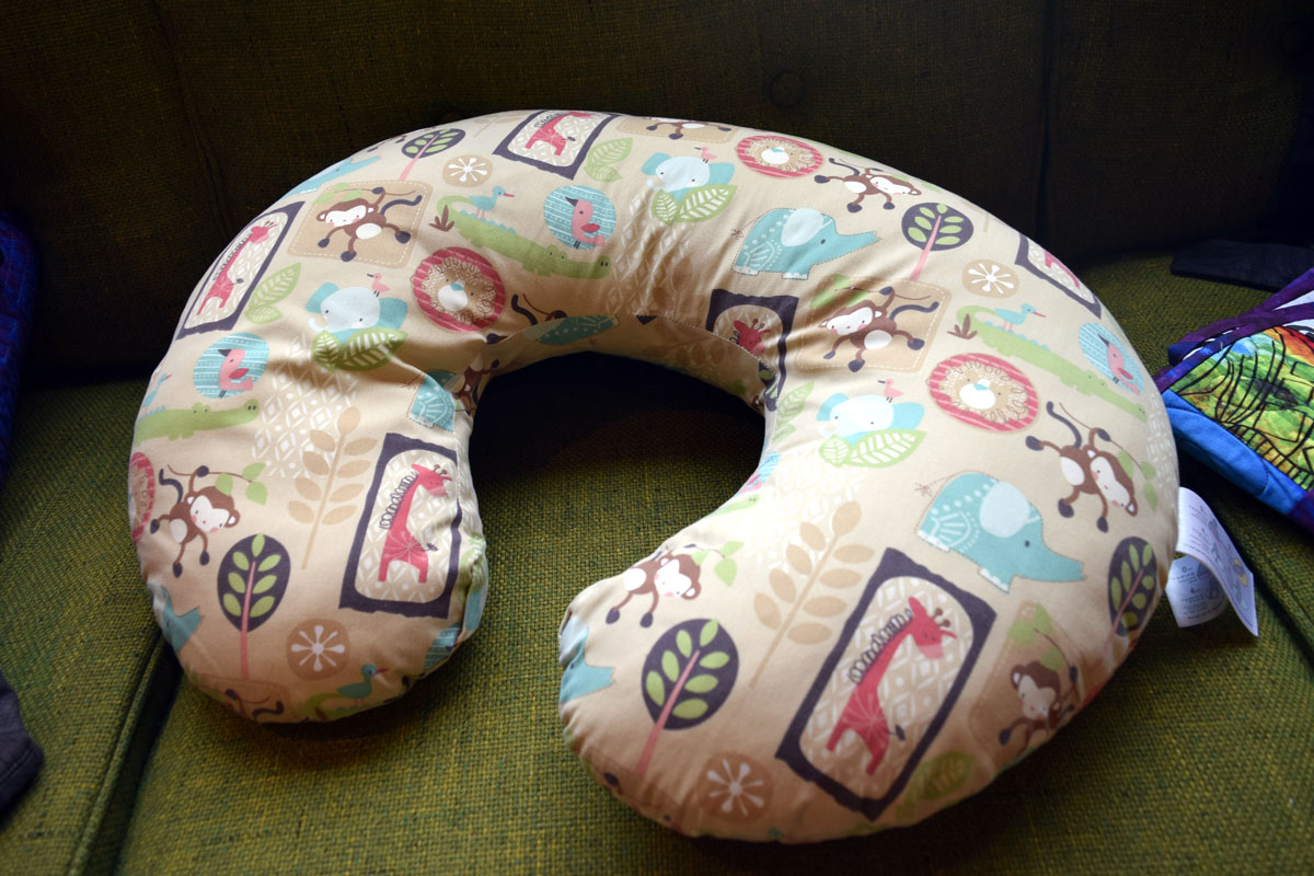 Nursing Pillow Cover Tutorial WeAllSew