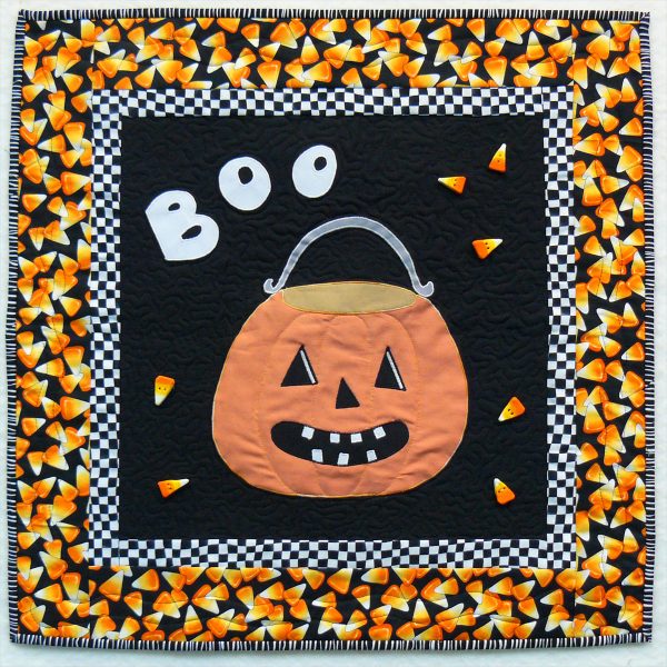 How to make a Pumpkin Mini Quilt