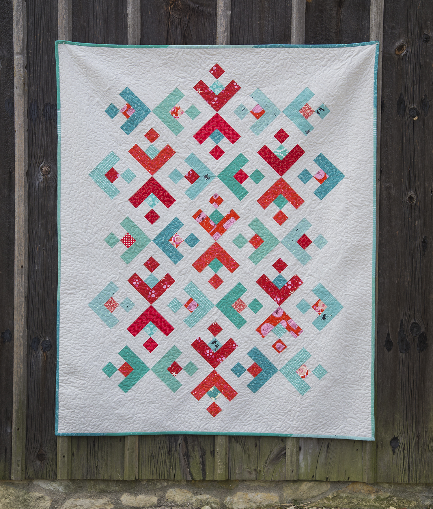 Snowflake Quilt Finish