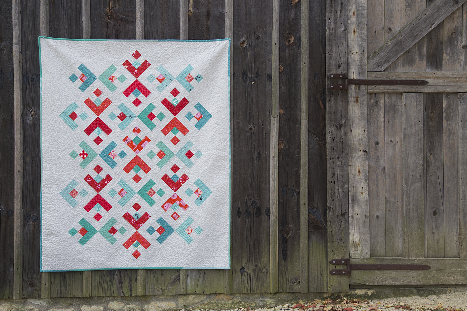 Snowflake Quilt Finish