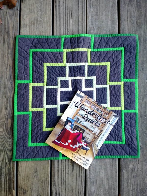 Wanderlust Quilts book by Amanda Leins