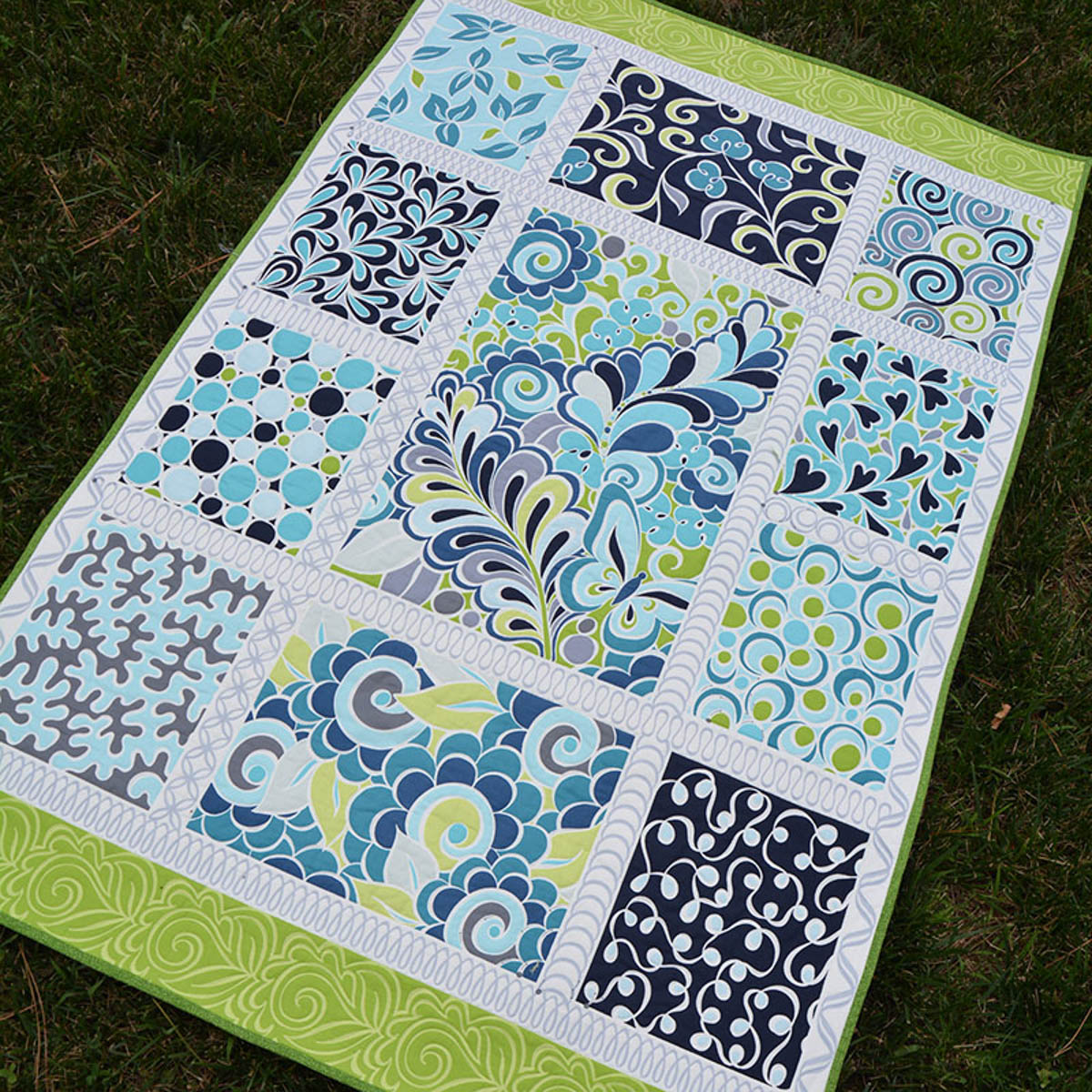 Free-Motion Quilting with Rulers - WeAllSew