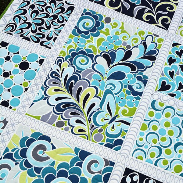 Free-motion Quilting Sampler by Amanda Murphy