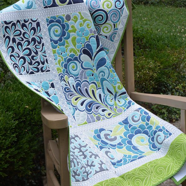 Free-motion Quilting Panels designed by Amanda Murphy for BERNINA