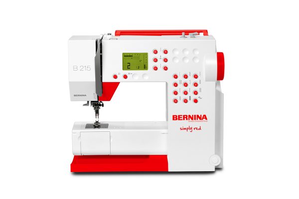 B 215 Swiss Red sewing machine