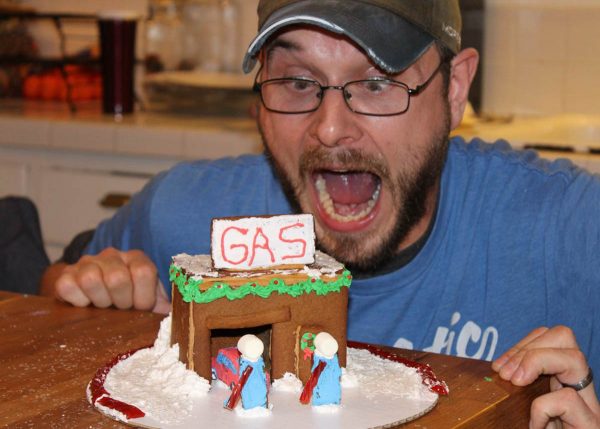 Gingerbread House Building