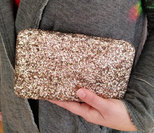 Lined Clear Vinyl Clutch - WeAllSew