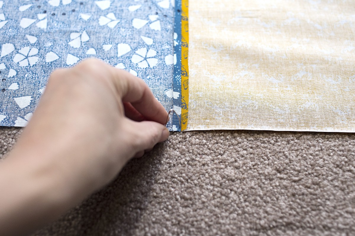 How to Pin Baste a Quilt WeAllSew