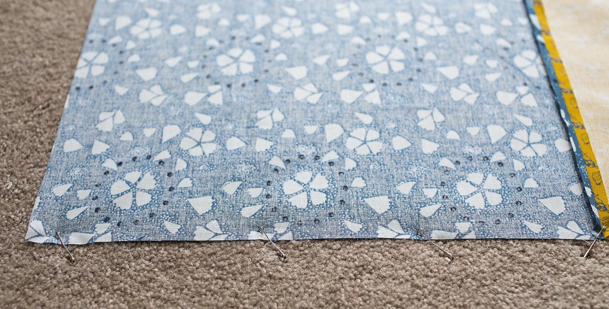 How to Pin Baste a Quilt WeAllSew