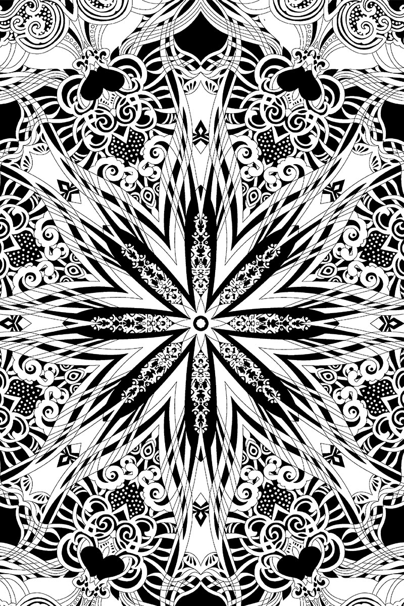 kaleidoscopia coloring pages - photo #26