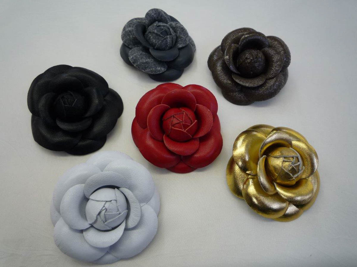 Handmade Leather Flowers